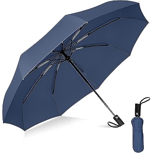 umbrella automatic open travel umbrella with wind ventumbrella big size for men umbrella for girls umbrellas for rainwindproof umberalla large for manwomen blue