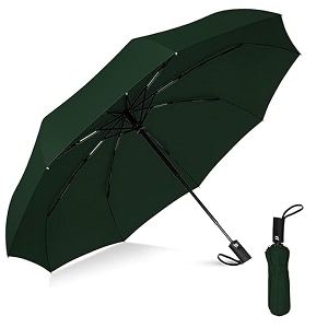 umbrella automatic open travel umbrella with wind ventumbrella big size for men umbrella for girls umbrellas for rainwindproof umberalla large for manwomen green