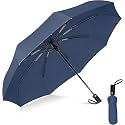 Umbrella Automatic Open Travel Umbrella with Wind Vent,Umbrella big size for men, Umbrella for girls, Umbrellas for rain,Windproof Umberalla Large for Man,Women (Blue)
