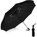 Umbrella Automatic Open Travel Umbrella with Wind Vent,Umbrella big size for men, Umbrella for girls, Umbrellas for rain,Windproof Umberalla Large for Man,Women (Black)