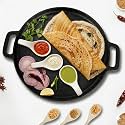 VOLTURI Cast Iron Tawa for Roti and