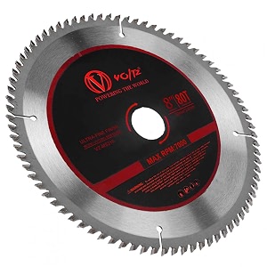 voltz miter saw blade 210mm8 inch 80t wood cutting suitable with vz-ms210 miter saw blade pack of-1