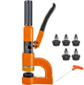 VOLTZ SYD-25 (16/20/22/25/32) Hydraulic Knock Punches for Iron Plate(5 Pairs of Molds) SYD 25 Hydraulic Knockout punch