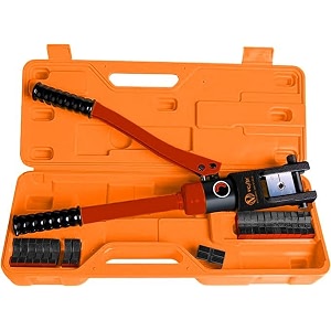 voltz vz-hc-400 13 dies hydraulic crimping tools 10-400mm2 wire terminal crimper copper 10-400mm2 pressure 20tons hydraulic crimping tool terminal hydraulic manual crimper