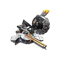 VOLTZ VZ-MS255 Miter Saw 2400W 10" Sliding Compound Miter Saw with Laser & LED Light 4500 RPM 255mm Blade Dia & 80T TCT Blade, Professional Mitersaw