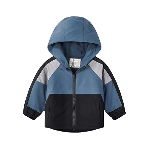 Toddler Boy Fall Winter Windbreaker Fleece Jacket