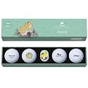 Volvik Vista3 Disney Princess Golf Balls (4 Pack)
