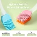 VOM Kitchen Silicon Oil Basting Brush, Pastry Brush 1 Piece Length -7 Inches
