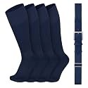 VONMELLI Youth Baseball Belt and Socks Combo, Elastic Softball Belts and Socks for Boys and Adult (2 Pairs of Socks &amp; 1 Belt)