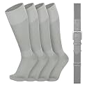 VONMELLI Youth Baseball Belt and Socks Combo, Elastic Softball Belts and Socks for Boys and Adult (2 Pairs of Socks &amp; 1 Belt)