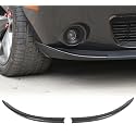 Voodonala for Dodge Challenger 2015-2023 Front Bumper Lip Splitter Protector Cover Compatible with Challenger 2015-2023(Carbon Fiber Black, SXT)
