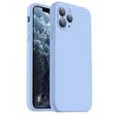 Vooii Compatible with iPhone 11 Pro Max Case Silicone, Light Blue