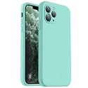 Vooii Compatible with iPhone 11 Pro Max Case Silicone, Sea Blue