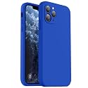 Vooii Compatible with iPhone 11 Pro Max Case Silicone, Klein Blue