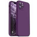 Vooii Compatible with iPhone 11 Pro Max Case Silicone, Grape