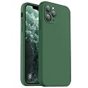 Vooii Compatible with iPhone 11 Pro Max Case Silicone, Green