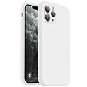 Vooii Compatible with iPhone 11 Pro Max Case Silicone, White