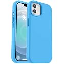Vooii Compatible with iPhone 12 Case/iPhone 12 Pro Case, Liquid Silicone Upgrade [Soft Anti-Scratch Microfiber Lining] [Shockproof Drop Protection] Phone Case 6.1 inch - Blue