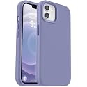Vooii Compatible with iPhone 12 Case/iPhone 12 Pro Case, Liquid Silicone Upgrade [Soft Anti-Scratch Microfiber Lining] [Shockproof Drop Protection] Phone Case 6.1 inch - Lavender Grey
