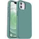Vooii Compatible with iPhone 12 Case/iPhone 12 Pro Case, Liquid Silicone Upgrade [Soft Anti-Scratch Microfiber Lining] [Shockproof Drop Protection] Phone Case 6.1 inch - Pine Green