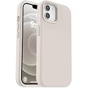 Vooii Compatible with iPhone 12 Case/iPhone 12 Pro Case, Liquid Silicone Upgrade [Soft Anti-Scratch Microfiber Lining] [Shockproof Drop Protection] Phone Case 6.1 inch - Stone