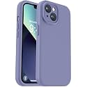 Vooii Compatible with iPhone 13 Case, Liquid Silicone Upgrade [Camera Protection] [Soft Anti-Scratch Microfiber Lining] Shockproof Phone Case for iPhone 13 6.1 inch - Lavender Grey