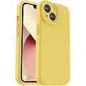 Vooii Compatible with iPhone 13 Case, Liquid Silicone Upgrade [Camera Protection] [Soft Anti-Scratch Microfiber Lining] Shockproof Phone Case for iPhone 13 6.1 inch - Canary Yellow