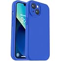 Vooii Compatible with iPhone 13 Case, Liquid Silicone Upgrade [Camera Protection] [Soft Anti-Scratch Microfiber Lining] Shockproof Phone Case for iPhone 13 6.1 inch - Klein Blue