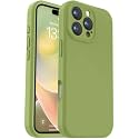 Vooii Compatible with iPhone 16 Pro Case, Liquid Silicone Upgrade [Camera Protection] [Soft Anti-Scratch Microfiber Lining] Shockproof Phone Case for iPhone 16 Pro 6.3 inch - Cedar Green