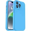 Vooii Compatible with iPhone 13 Pro Case, Liquid Silicone Upgrade [Camera Protection] [Soft Anti-Scratch Microfiber Lining] Shockproof Phone Case for iPhone 13 Pro 6.1 inch - Blue