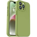 Vooii Compatible with iPhone 13 Pro Max Case, Liquid Silicone Upgrade [Camera Protection] [Soft Anti-Scratch Microfiber Lining] Shockproof Phone Case for iPhone 13 Pro Max 6.7 inch - Cedar Green