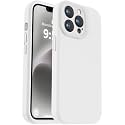 Vooii Compatible with iPhone 13 Pro Max Case, Liquid Silicone Upgrade [Camera Protection] [Soft Anti-Scratch Microfiber Lining] Shockproof Phone Case for iPhone 13 Pro Max 6.7 inch - White
