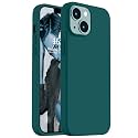 Vooii Compatible with iPhone 14 Case,[Silky Touch Premium Liquid Silicone] [Soft Anti-Scratch Microfiber Lining], Ultra Slim Shockproof Protective Case for iPhone 14 - Teal