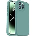 Vooii Compatible with iPhone 14 Pro Case, Liquid Silicone Upgrade [Camera Protection] [Soft Anti-Scratch Microfiber Lining] Shockproof Phone Case for iPhone 14 Pro 6.1 inch - Pine Green