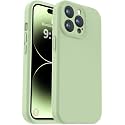 Vooii Compatible with iPhone 14 Pro Case, Liquid Silicone Upgrade [Camera Protection] [Soft Anti-Scratch Microfiber Lining] Shockproof Phone Case for iPhone 14 Pro 6.1 inch - Matcha