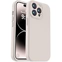 Vooii Compatible with iPhone 14 Pro Max Case, Liquid Silicone Upgrade [Camera Protection] [Soft Anti-Scratch Microfiber Lining] Shockproof Phone Case for iPhone 14 Pro Max 6.7 inch - Stone