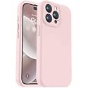 Vooii Compatible with iPhone 15 Pro Max Case, Upgraded Premium Silicone, [Camera Protection] [Soft Anti-Scratch Microfiber Lining] Shockproof Phone Case for iPhone 15 Pro Max 6.7 inch - Chalk Pink
