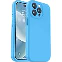 Vooii Compatible with iPhone 15 Pro Max Case, Upgraded Premium Silicone, [Camera Protection] [Soft Anti-Scratch Microfiber Lining] Shockproof Phone Case for iPhone 15 Pro Max 6.7 inch - Blue