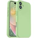 Vooii Compatible with iPhone 16 Case, Liquid Silicone Upgrade [Camera Protection] [Soft Anti-Scratch Microfiber Lining] Shockproof Phone Case for iPhone 16 6.1 inch - Matcha