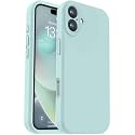 Vooii Compatible with iPhone 16 Plus Case, Liquid Silicone Upgrade [Camera Protection] [Soft Anti-Scratch Microfiber Lining] Shockproof Phone Case for iPhone 16 Plus 6.7 inch - Mint