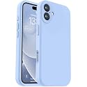 Vooii Compatible with iPhone 16 Plus Case, Liquid Silicone Upgrade [Camera Protection] [Soft Anti-Scratch Microfiber Lining] Shockproof Phone Case for iPhone 16 Plus 6.7 inch - Light Blue