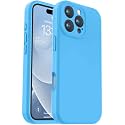 Vooii Compatible with iPhone 16 Pro Case, Liquid Silicone Upgrade [Camera Protection] [Soft Anti-Scratch Microfiber Lining] Shockproof Phone Case for iPhone 16 Pro 6.3 inch - Blue