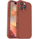 Vooii Compatible with iPhone 16 Pro Case, Liquid Silicone Upgrade [Camera Protection] [Soft Anti-Scratch Microfiber Lining] Shockproof Phone Case for iPhone 16 Pro 6.3 inch - Caramel