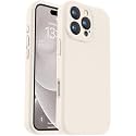 Vooii Compatible with iPhone 16 Pro Max Case, Liquid Silicone Upgrade [Camera Protection] [Soft Anti-Scratch Microfiber Lining] Shockproof Phone Case for iPhone 16 Pro Max 6.9 inch - Stone