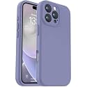 Vooii Compatible with iPhone 16 Pro Max Case, Liquid Silicone Upgrade [Camera Protection] [Soft Anti-Scratch Microfiber Lining] Shockproof Phone Case for iPhone 16 Pro Max 6.9 inch - Lavender Grey