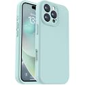 Vooii Compatible with iPhone 16 Pro Max Case, Liquid Silicone Upgrade [Camera Protection] [Soft Anti-Scratch Microfiber Lining] Shockproof Phone Case for iPhone 16 Pro Max 6.9 inch - Mint