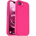 Vooii Compatible with iPhone 17e Case and for iPhone 16e Case, Liquid Silicone Upgrade [Camera Protection] [Soft Anti-Scratch Microfiber Lining] Shockproof Phone Case for iPhone 17e/16e 6.1" -Hot Pink