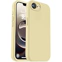 Vooii Compatible with iPhone 17e Case and for iPhone 16e Case, Liquid Silicone Upgrade [Camera Protection] [Anti-Scratch Microfiber Lining] Shockproof Phone Case for iPhone 17e/16e 6.1" -Creamy Yellow