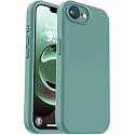 Vooii Compatible with iPhone 17e Case and for iPhone 16e Case, Liquid Silicone Upgrade [Camera Protection] [Anti-Scratch Microfiber Lining] Shockproof Phone Case for iPhone 17e/16e 6.1" - Pine Green