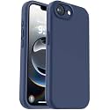Vooii Compatible with iPhone 17e Case and for iPhone 16e Case, Liquid Silicone Upgrade [Camera Protection] [Anti-Scratch Microfiber Lining] Shockproof Phone Case for iPhone 17e/16e 6.1" - Navy Blue